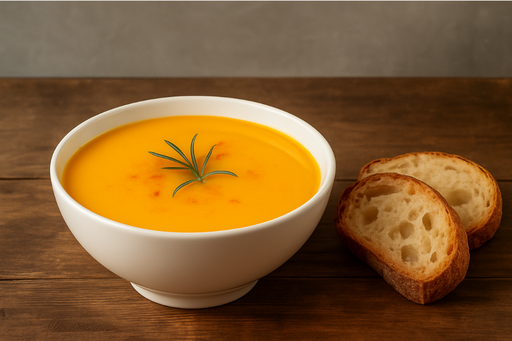 Velouté de butternut et lait de coco (L) - Lundi